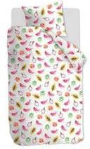 Beddinghouse Kids Tutti Frutti Dekbedovertrek Katoen 1 persoons(140x200/220 Cm + 1 Sloop) Multi
