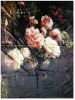 Clayre & Eef Plaid 130x170 Cm Zwart Roze Polyester Rechthoek Bloemen Deken Kleed Dekentje Zwart Deken Kleed online kopen