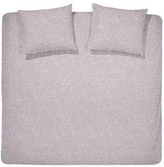 Damai Organic Sten Dekbedovertrek 1 persoons(140x200/220 Cm + 1 Sloop) Katoen Mauve