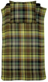 Damai Sherrif Dekbedovertrek 1 persoons(140x200/220 Cm + 1 Sloop) Katoen Ochre