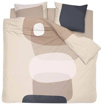 Damai dekbedovertrek Miro Katoen 260x200/220 cm Double Cream