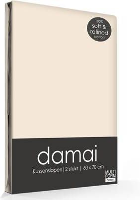 Damai Kussenslopen Taupe(2 stuks)- 80 x 80 cm