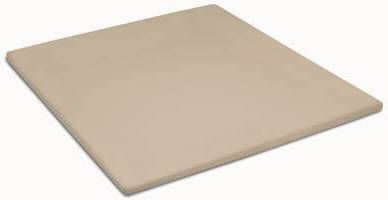 Damai Katoen (biologisch) topper organic satijn 180x220 (30) taupe (tot 15 cm) Bruin