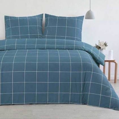 DAY Dream Hogan Dekbedovertrek Lits jumeaux(240x200/220 Cm + 2 Slopen) Katoen Satijn Petrol