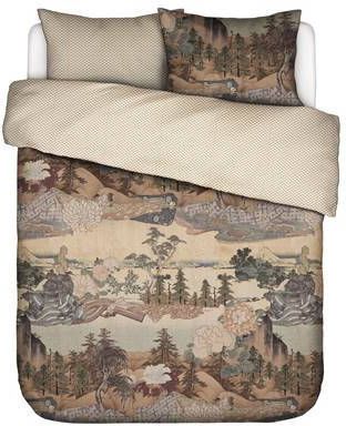 Essenza katoensatijnen dekbedovertrek lits jumeaux(dekbedovertrek 240x220 cm )