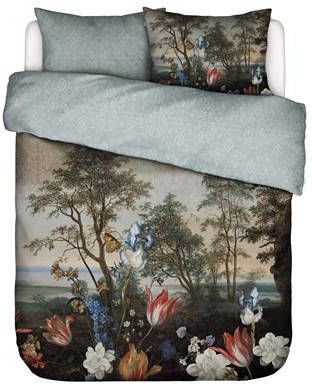 ESSENZA Elegant View dekbedovertrekset van katoensatijn 215TC inclusief kussenslopen