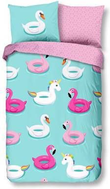 Good Morning Beach Dekbedovertrek Katoen 1 persoons(140x200/220 Cm + 1 Sloop) Multi