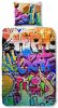 Good morning Kinderovertrekset Graffiti in graffiti ontwerp(2 delig ) online kopen