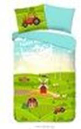 Good Morning Pieter Dekbedovertrek Katoen 1 persoons(140x200/220 Cm + 1 Sloop) Multi