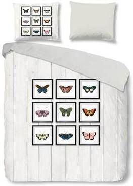 Good Morning dekbedovertrek Jaylee grijs 240x200/220 cm Leen Bakker