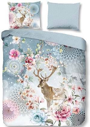 HIP Collection Desna Flanel Dekbedovertrek 1 persoons(140x200/220 Cm + 1 Sloop) Flanel Multi