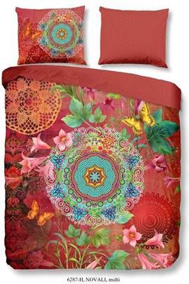 HIP Collection Novali Dekbedovertrek 2 persoons(200x200/220 Cm + 2 Slopen) Katoen Satijn Multi