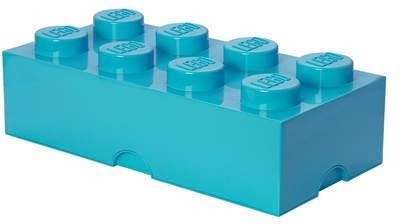 LEGO ® Brick 8 Opbergbox Turquoise
