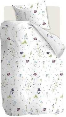 Marjolein Bastin Forget Me Not Dekbedovertrek 1 persoons(140x200/220 Cm + 1 Sloop) Katoen Wit