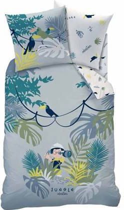 Matt & Rose Onderzoeker Dekbedovertrek Eenpersoons 140 X 200 Cm Grijs