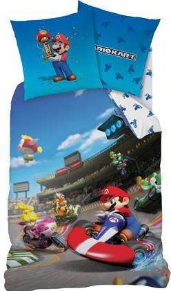 Nintendo Super Mario Kart Winner Dekbedovertrek Eenpersoons 140 X 200 Cm Multi
