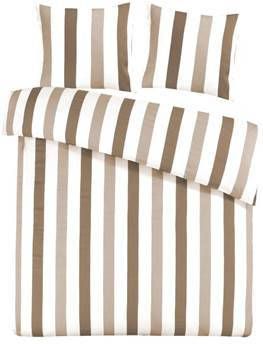 Papillon Dekbedovertrek Scott Beige 140 X 200/220 Cm