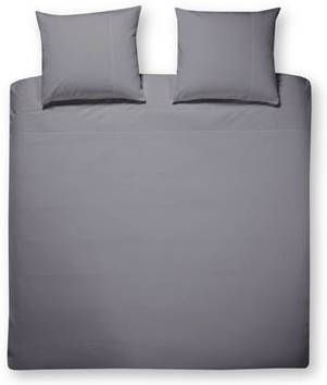 Papillon Dekbedovertrek Mendoza Antraciet 140x200/220