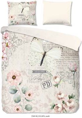 Pure dekbedovertrek Julien multikleur 200x200/220 cm Leen Bakker