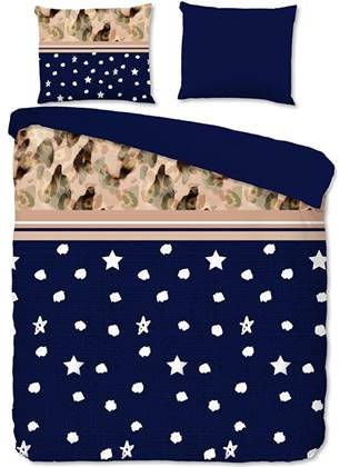 Pure Kiki Dekbedovertrek 2 persoons(200x200/220 Cm + 2 Slopen) Microvezel Multi