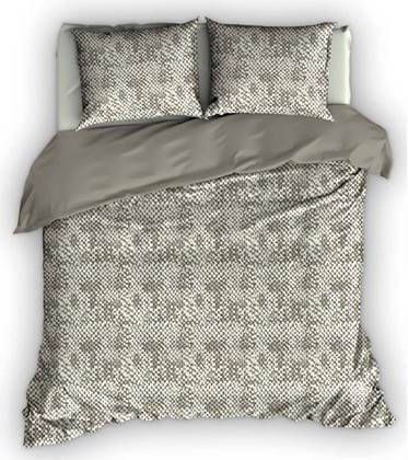 Romanette Harris Dekbedovertrek 100% Katoen Lits jumeaux(240x200/220 Cm + 2 Slopen) 2 Stuks(60x70 Cm) Groen