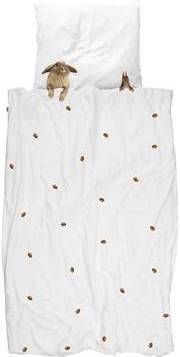 Furry Friends dekbedovertrek Snurk 1 persoons 140 x 220 cm incl. kussensloop 60 x 70 cm