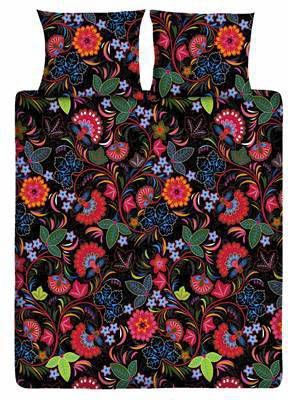 Ten Cate Katoenen Tweepersoons Dekbedovertrek 200x200/220 Mirage Zwart