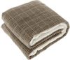 Unique Living Eton Fleece Plaid Fleece Polyester 150x200 Cm Sand online kopen