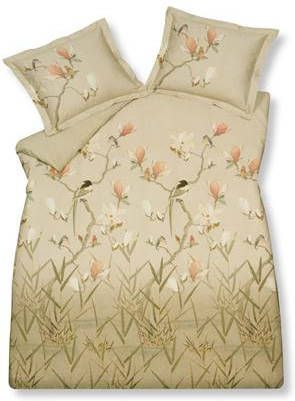 Vandyck Dekbedovertrek MAGNOLIA SKY Natural 140x220 cm(satijnkatoen )