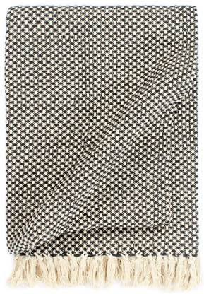 vidaXL Plaid 220x250 cm katoen antraciet