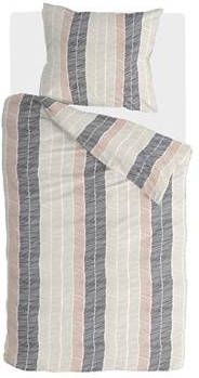 Walra Gerecycled katoen(duurzaam)dekbedovertrek 1 persoons(dekbedovertrek 140x220 cm )