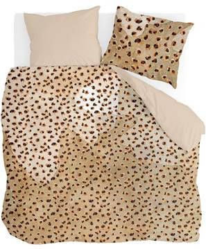 Walra Wild Animal Dekbedovertrek Lits jumeaux(240x200/220 Cm + 2 Slopen) Flanel Toffee