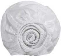 Yumeko kinderhoeslaken katoen satijn pure white 60x120