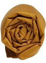 Yumeko kinderlaken percal ochre yellow 120x150