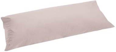 Yumeko kussensloop percal pale rose 40x80