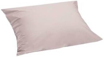 Yumeko kussensloop percal pale rose 60x70