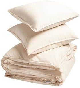 Yumeko overtrekset gewassen katoen satijn rose 240x220 + 2/60x70