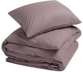 Yumeko Dekbedovertrekset van biologisch katoen perkal 300TC inclusief kussenslopen