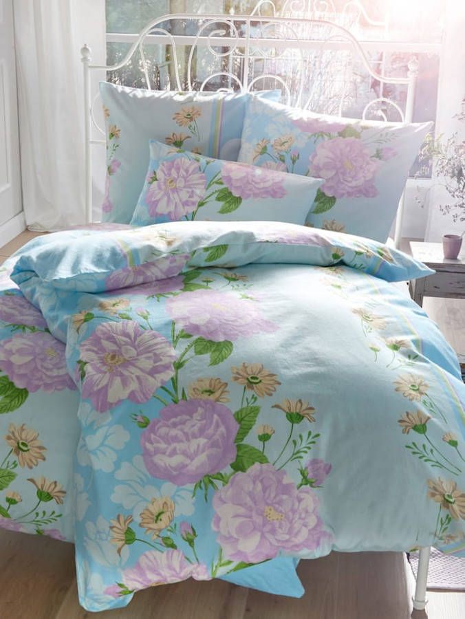 Webschatz 2 delige set bedlinnen Lia Lichtblauw