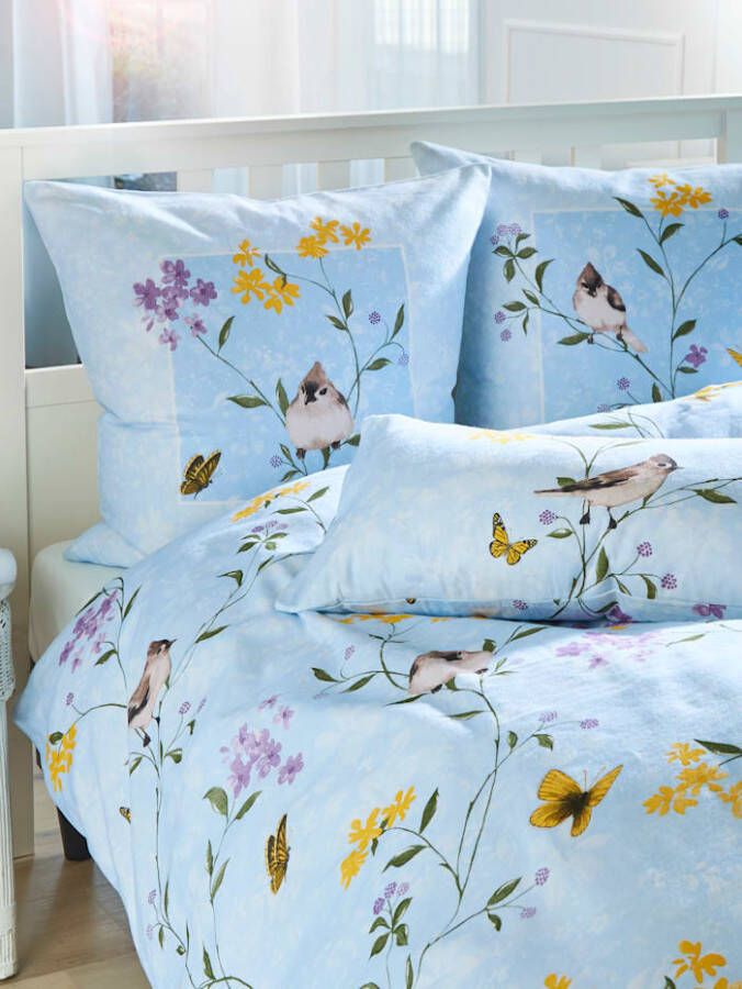 Webschatz 2 delige set bedlinnen Mathilda Blauw, 2 delige set bedlinnen Mathilda Berry, 2 delige set bedlinnen Mathilda Ecru