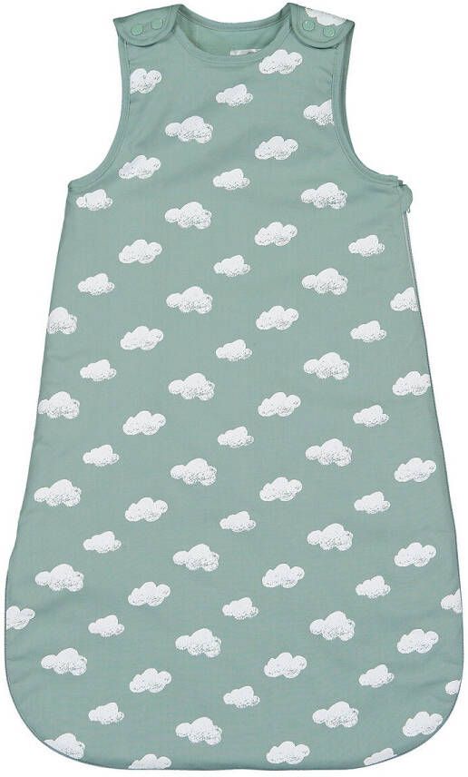 LA REDOUTE COLLECTIONS Slaapzak in bio perkal met wolkenprint