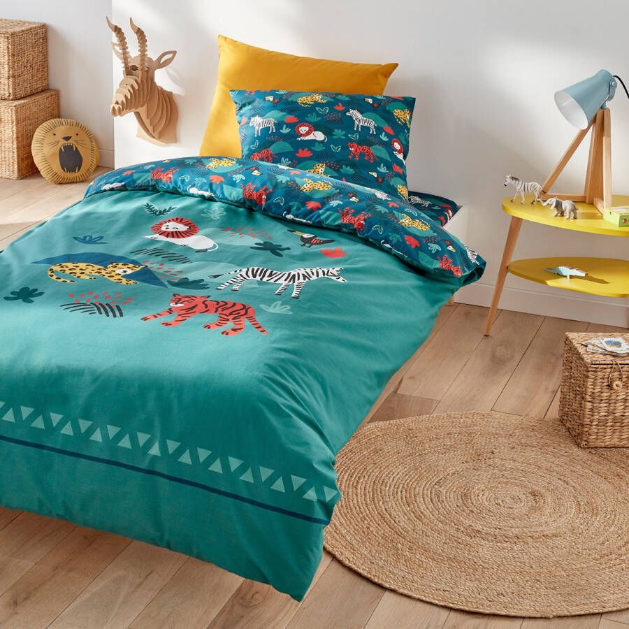 LA REDOUTE INTERIEURS Bedrukt dekbedovertrek, Diego