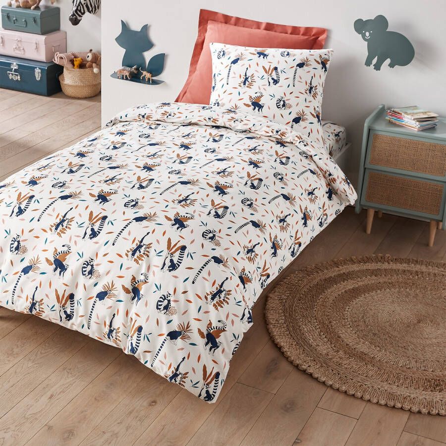 LA REDOUTE INTERIEURS Dekbedovertrek bio katoen, Alberto