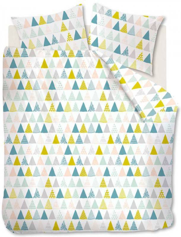 Ambiante dekbedovertrek Lorin multikleur 140x200/220 cm Leen Bakker