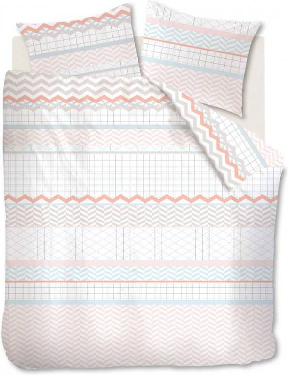 Ambiante dekbedovertrek Mila multikleur 240x200/220 cm Leen Bakker