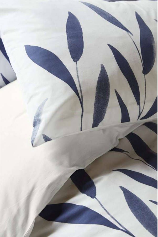 Walra dekbedovertrek Bamboo branches wit 200x200/220 cm Leen Bakker