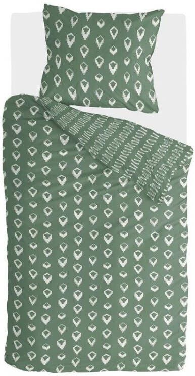 Walra Gerecycled katoen(duurzaam)dekbedovertrek 1 persoons(dekbedovertrek 140x220 cm )