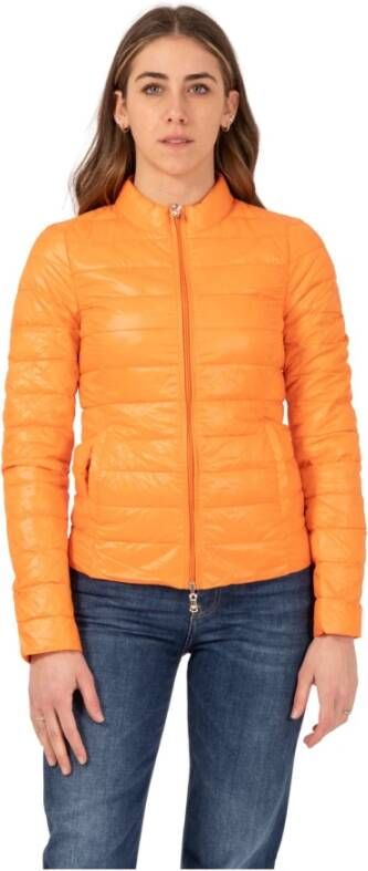 PATRIZIA PEPE Gewatteerde Jassen Oranje Dames