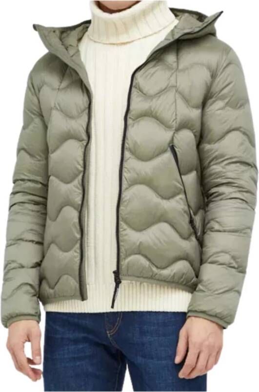 Superdry Gewatteerde jassen Groen Heren