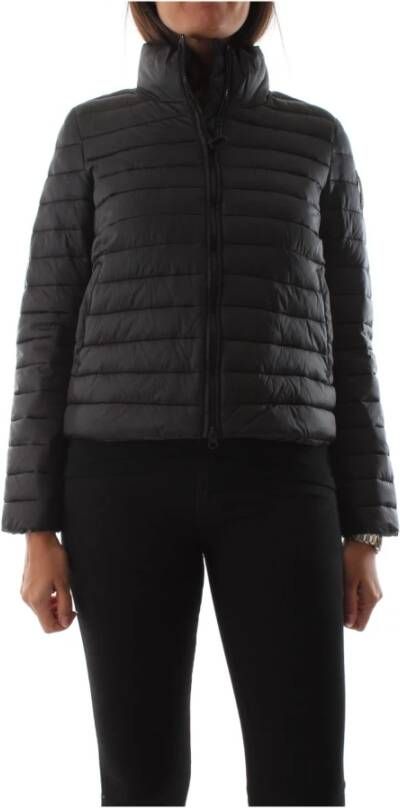 BomBoogie Kort jasje in helder nylon , Zwart, Dames